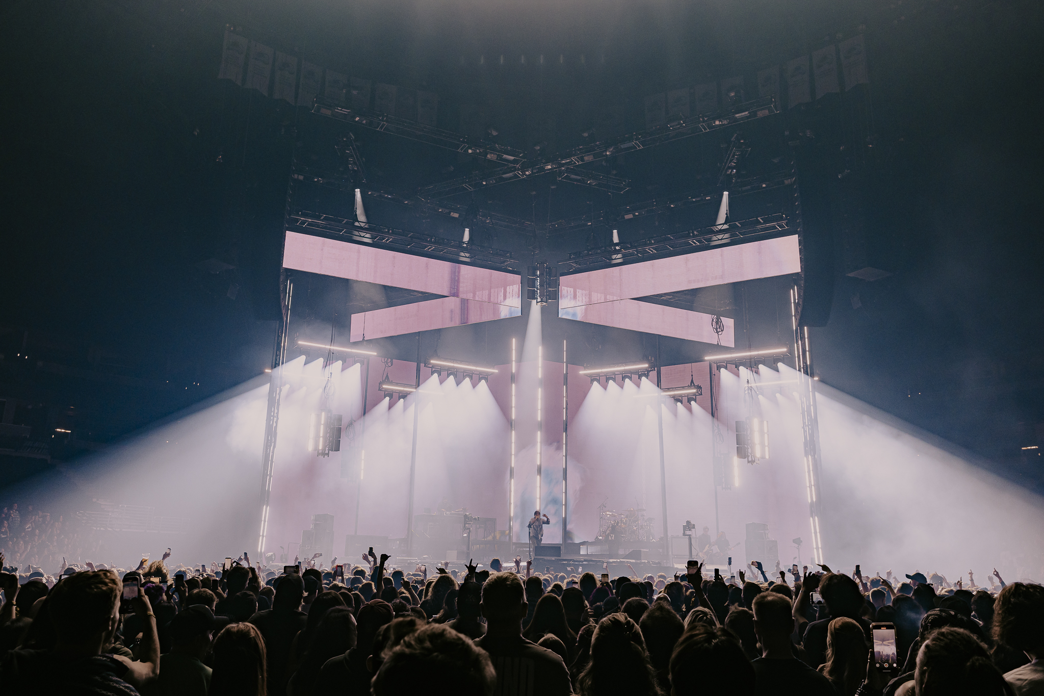 Deftones performed at Ball Arena in Denver, Colorado.