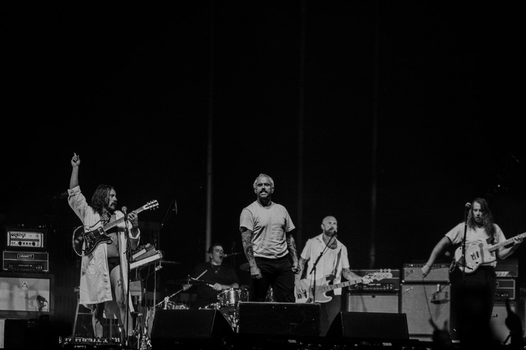 IDLES opening for Deftones at Ball Arena.