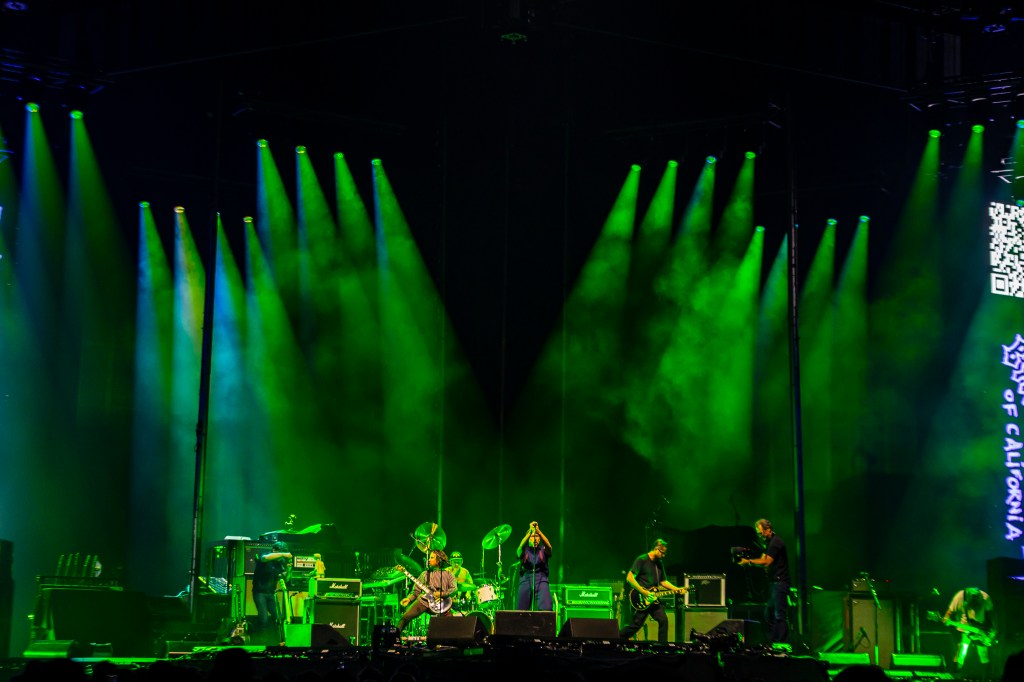 The Barbarians of California opening for IDLES and Deftones at Ball Arena.