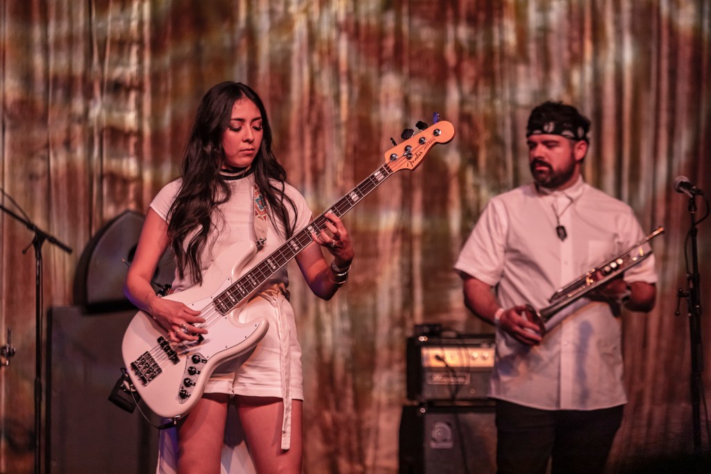 Los Mocochetes performed at the grand-opening of the Federal Theatre on Friday, September 19, 2025.