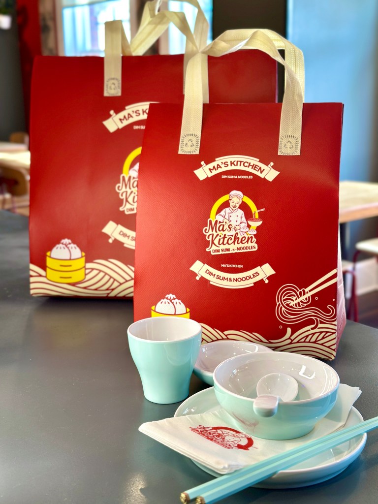 red to-go packaging