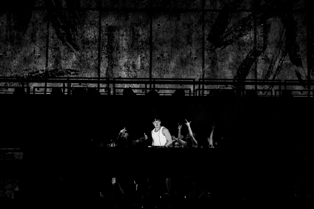 John Summit performing live at Folsom Field at the University of Colorado Boulder in Boulder, Colorado on Saturday, October 18.