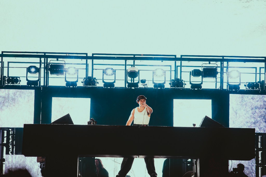 John Summit performing live at Folsom Field at the University of Colorado Boulder in Boulder, Colorado on Saturday, October 18.