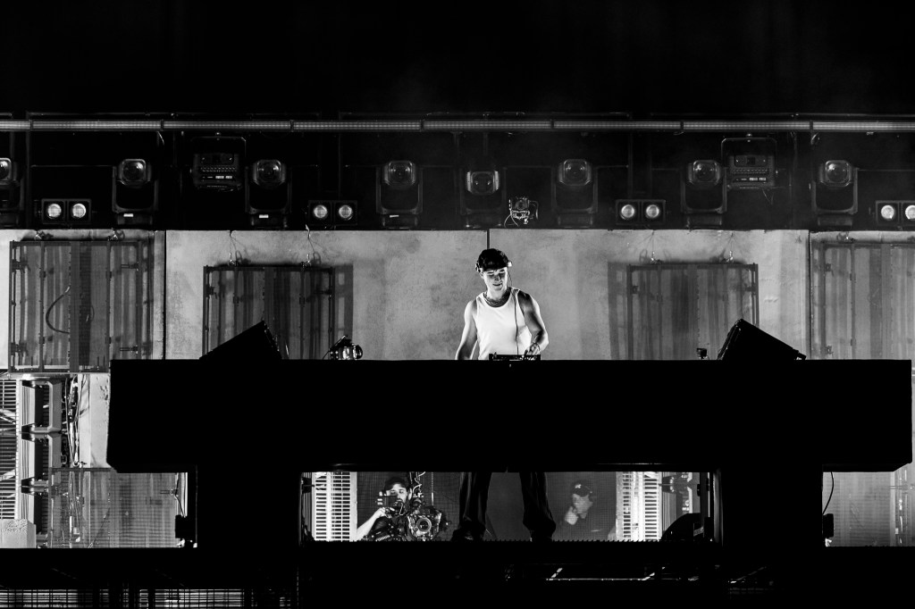 John Summit performing live at Folsom Field at the University of Colorado Boulder in Boulder, Colorado on Saturday, October 18.