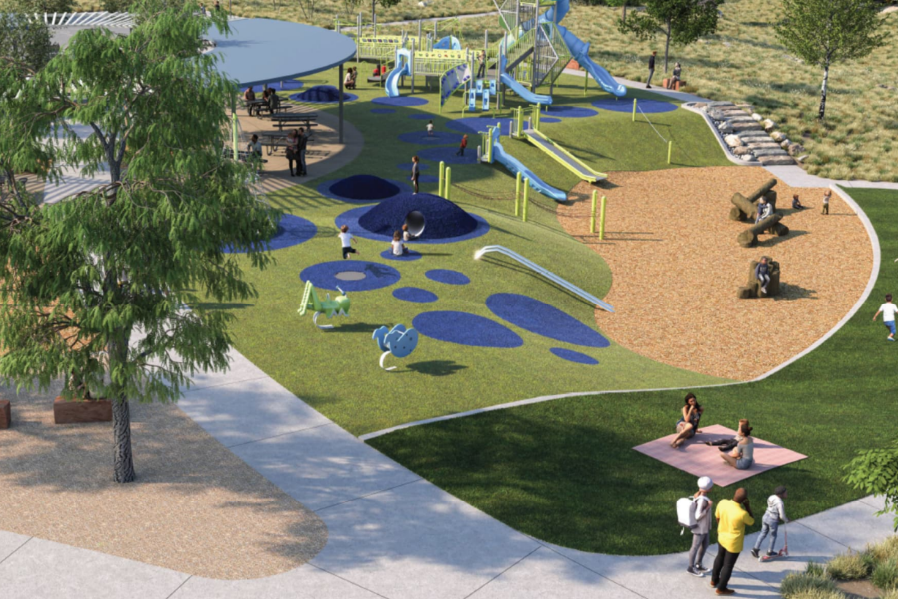 A rendering of Amache Prowers Memorial Park.