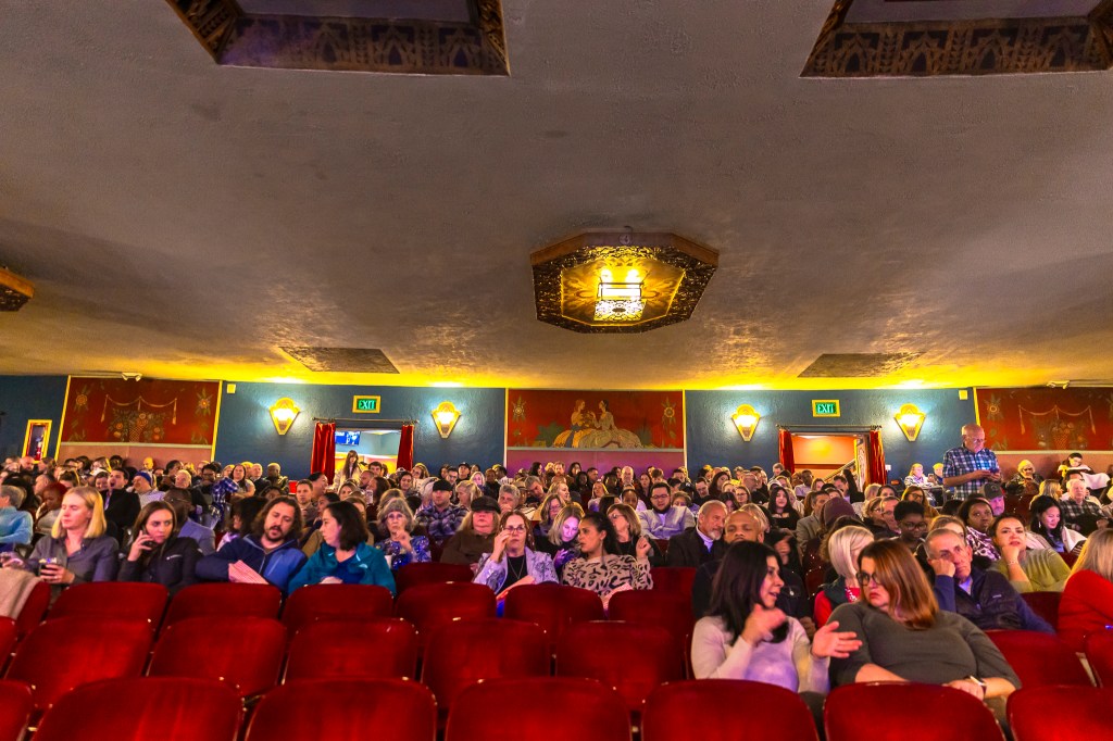 The crowd at Paramount Theatre for John Legend.