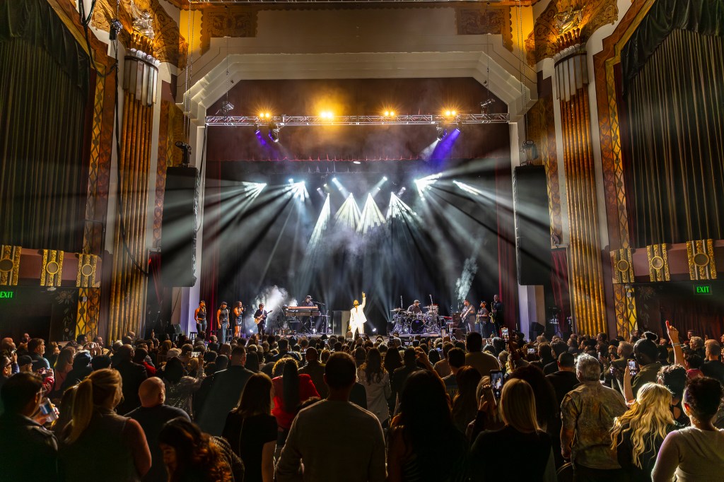 John Legend performed to a sold out crowd at the Paramount Theatre.