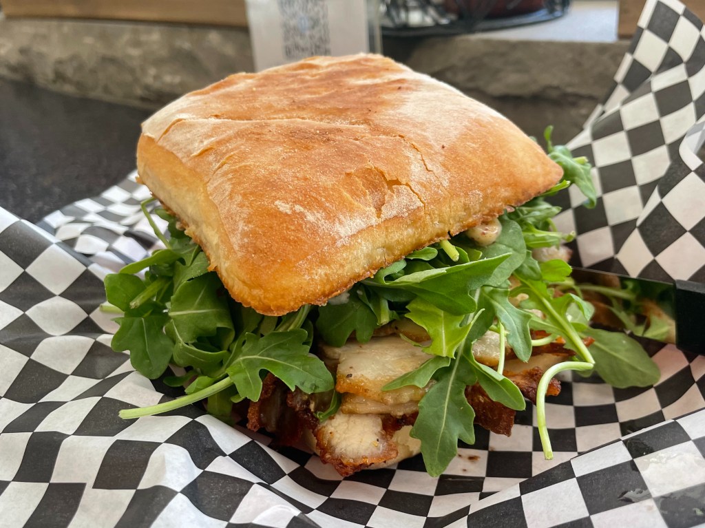 porchetta sandwich