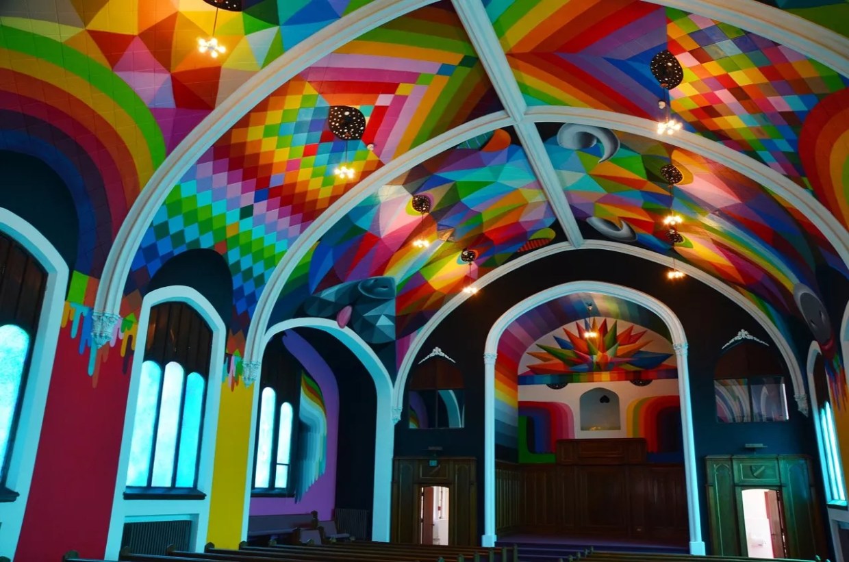 Melissa Etheridge, Ron English Visiting Cannabis Church on 4/20