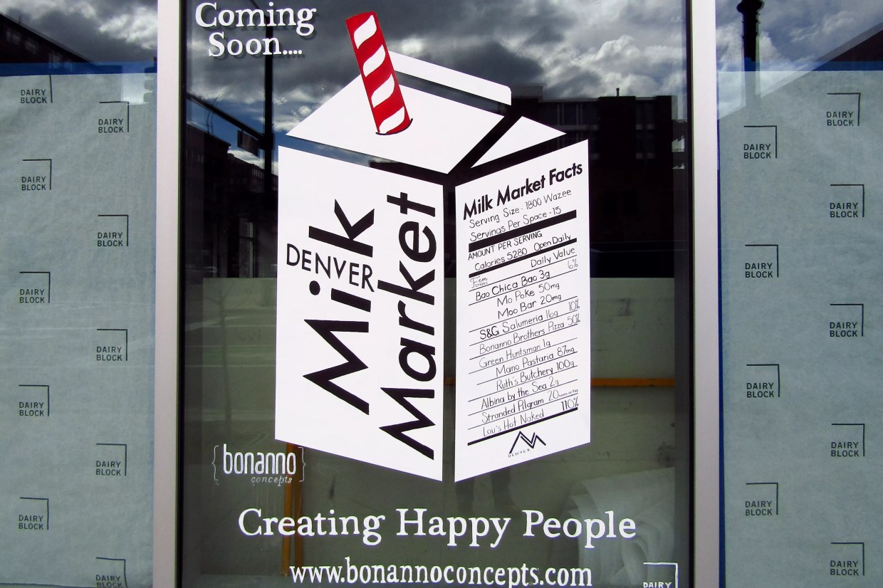 Frank Bonanno’s Milk Market Takes Shape for June Opening