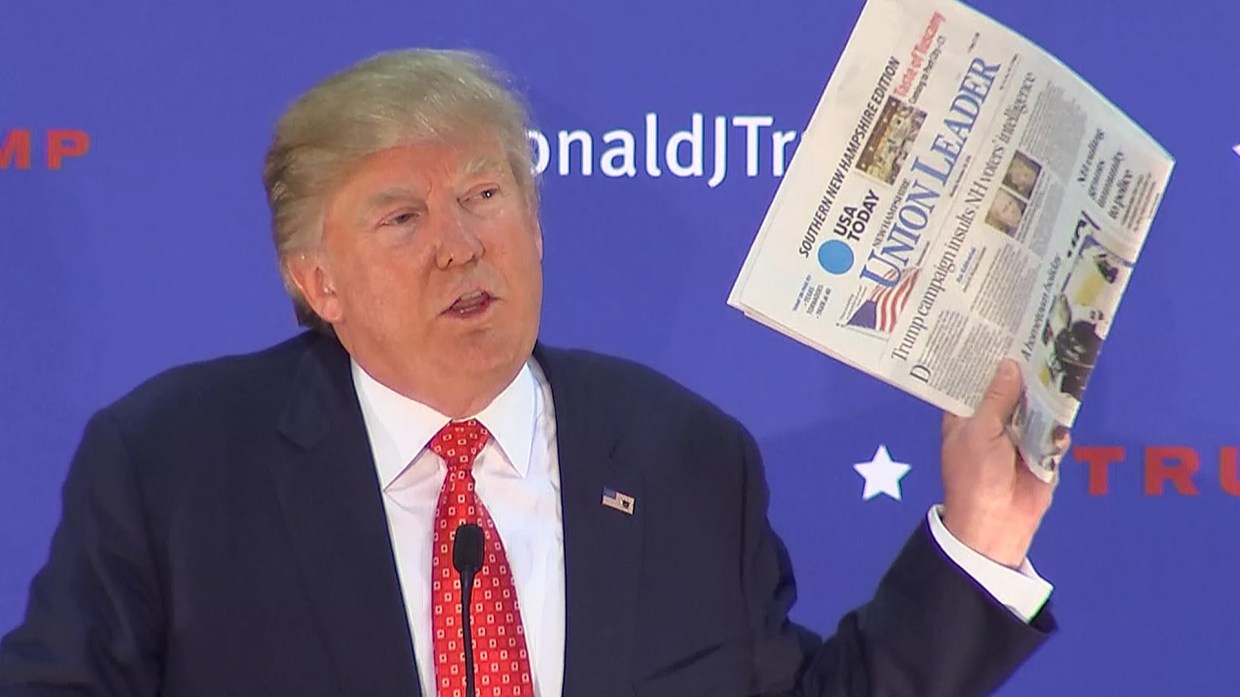 Donald Trump Tariff Inspires Colorado Newspaper to Drop Two Days in Print
