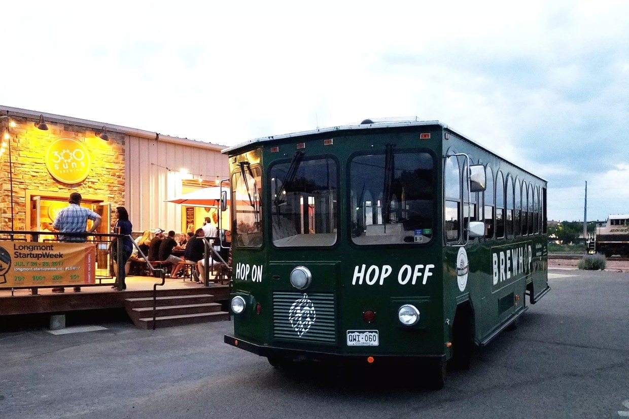 Hop on the Brewhop Trolley for a Beery Boulder County Experience