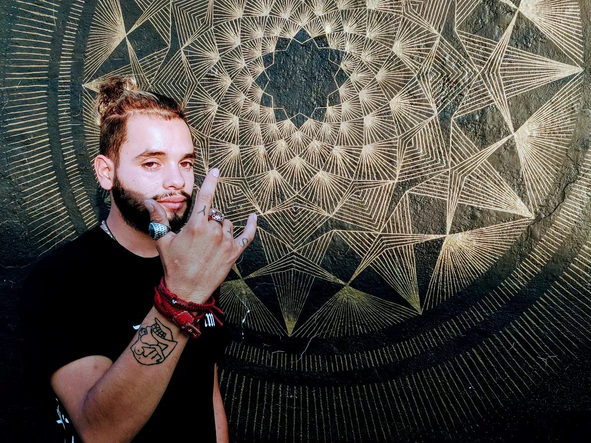 Designer Aldo Olivarez Creates Organized Chaos with His Brand, Dark Denim