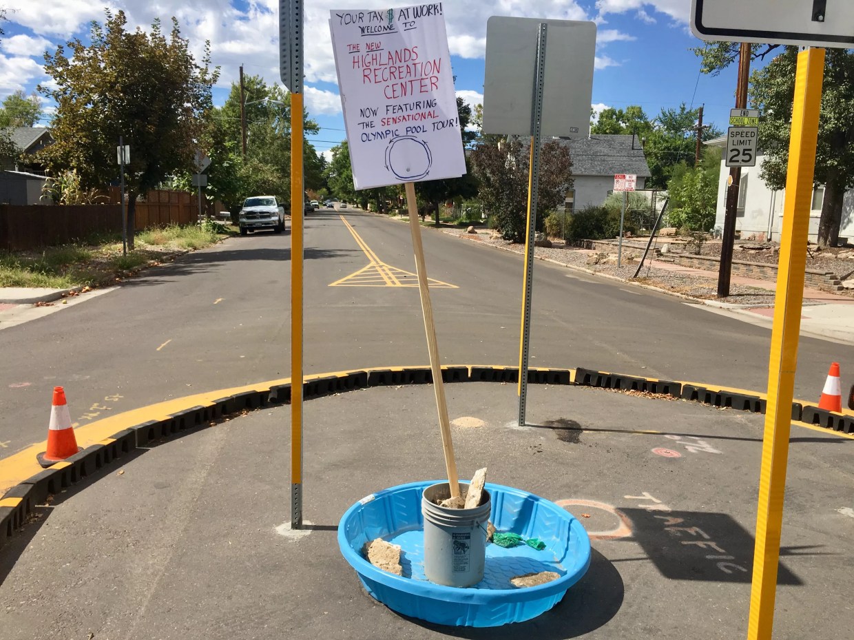 Dog Poop and Kiddie Pools: The Fight Over Traffic Circles in West Highland