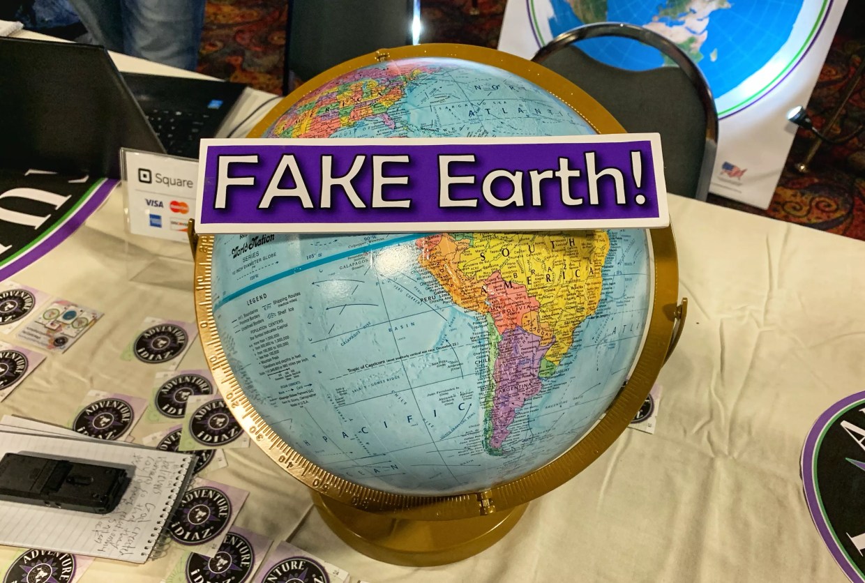 At Flat-Earth Conference, Attendees Want People to Know They’re Not Crazy