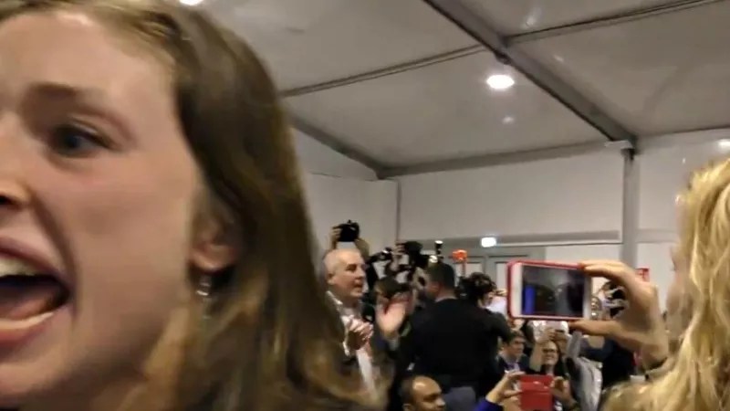 Boulder Activist Helps Stop Trump Minions’ Climate Talk With Laughter