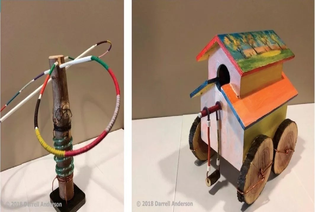 Darrell Anderson Creating Art From Doomed City Park Golf Course Trees