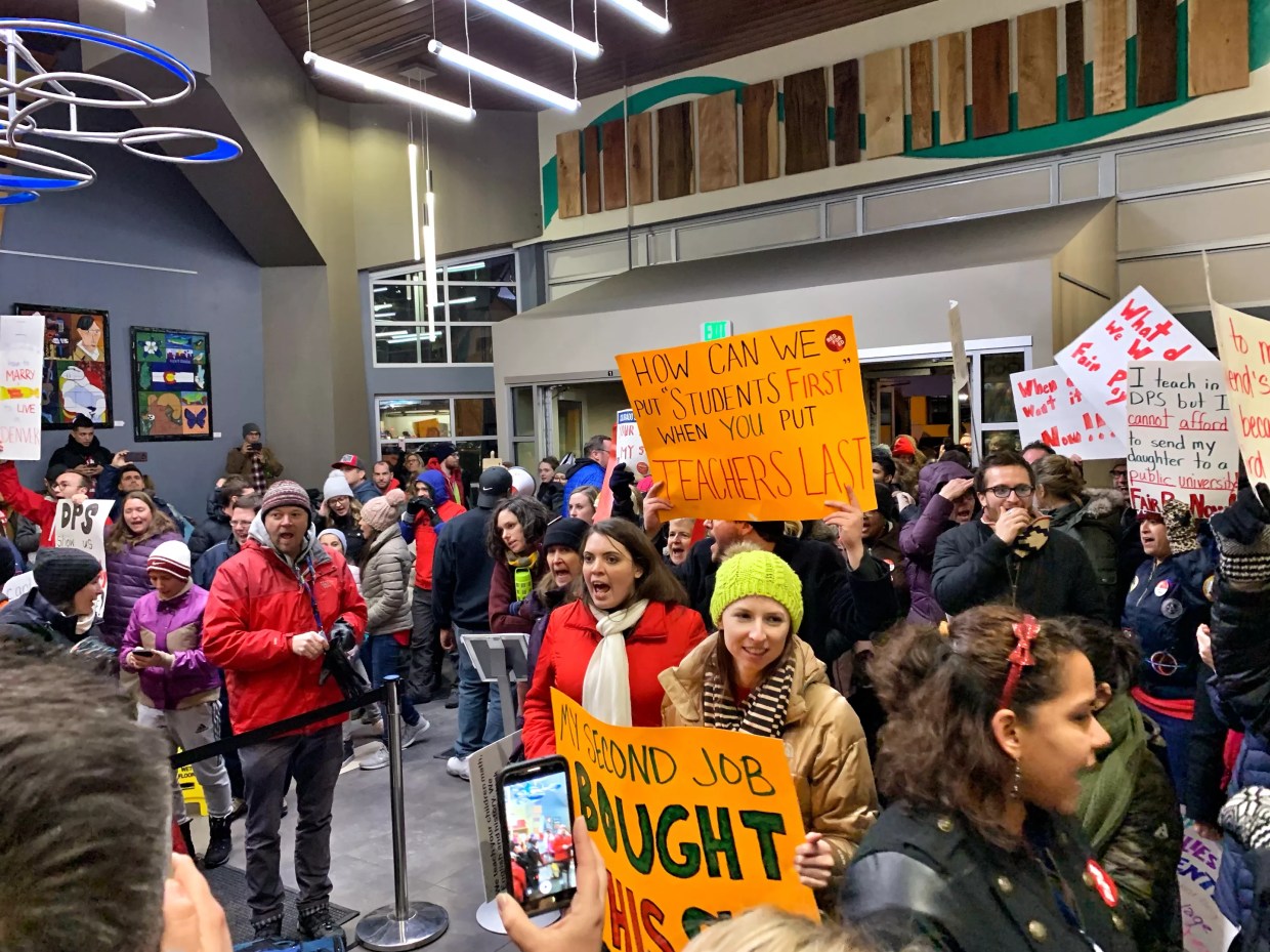 Teachers Air Grievances at First School Board Meeting After Strike Vote