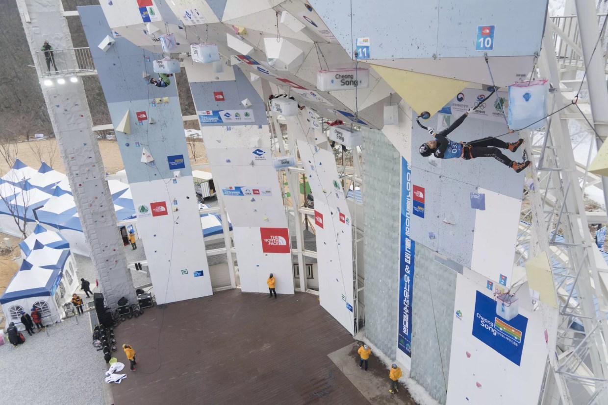 Chill Out at the Ice Climbing World Cup in Civic Center Park