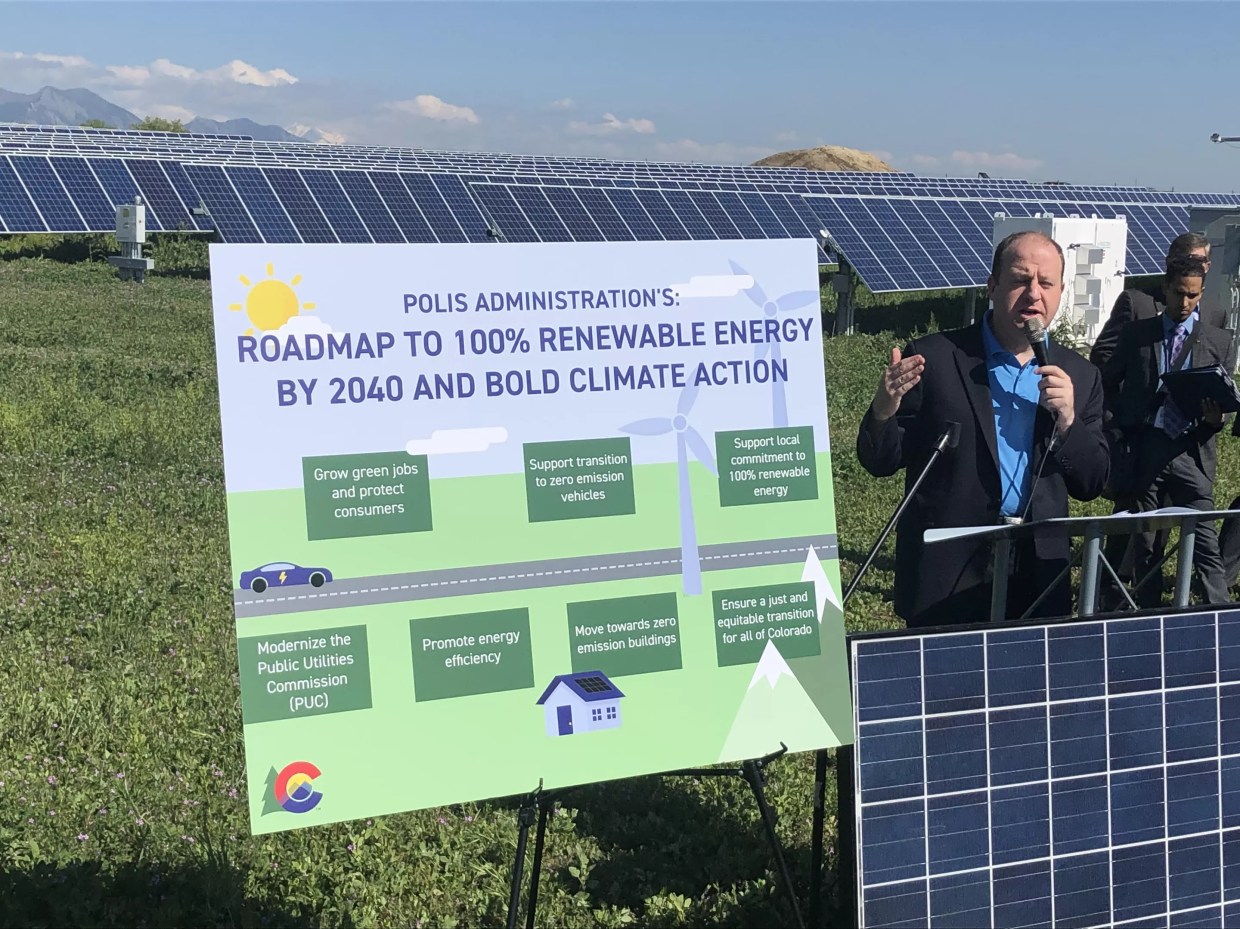 Polis Signs Colorado Climate Action Plan, Other Key Energy Bills