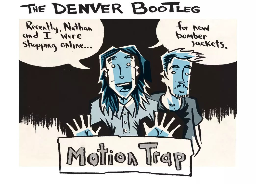 Motion Trap Went Shopping Online and Bought a Hologram