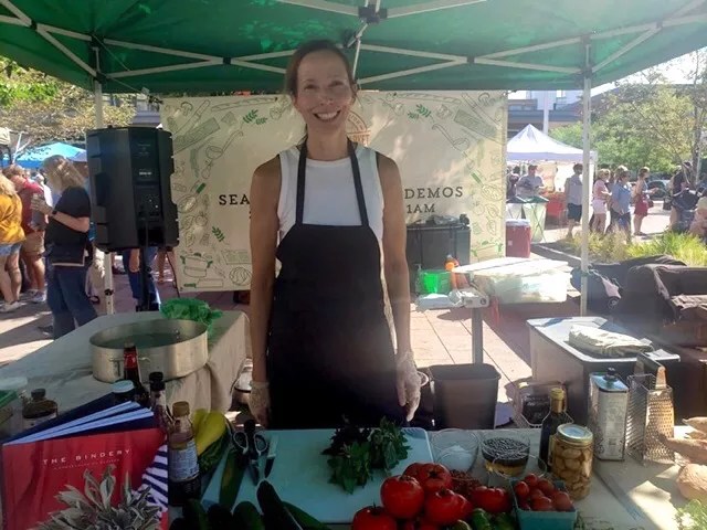 At the Farmers’ Market With Chef Linda Hampsten Fox of the Bindery