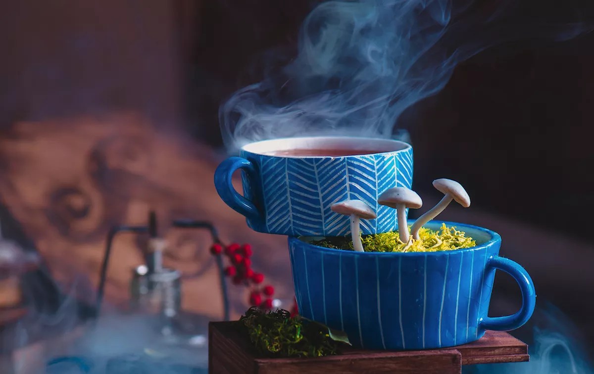 Magic Mushroom Coffee and Tea Coming to a Pot Near You?