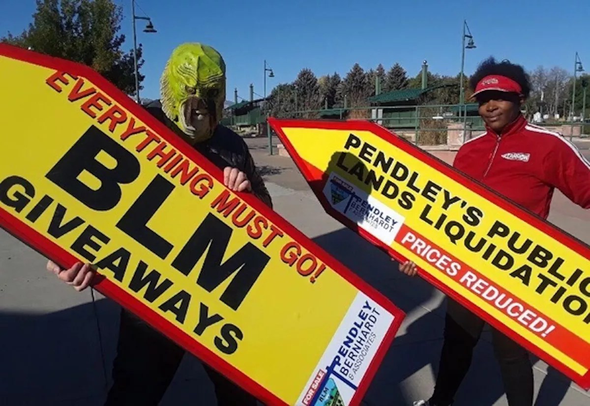 Conservation Groups Protest as BLM Boss Opens Grand Junction HQ