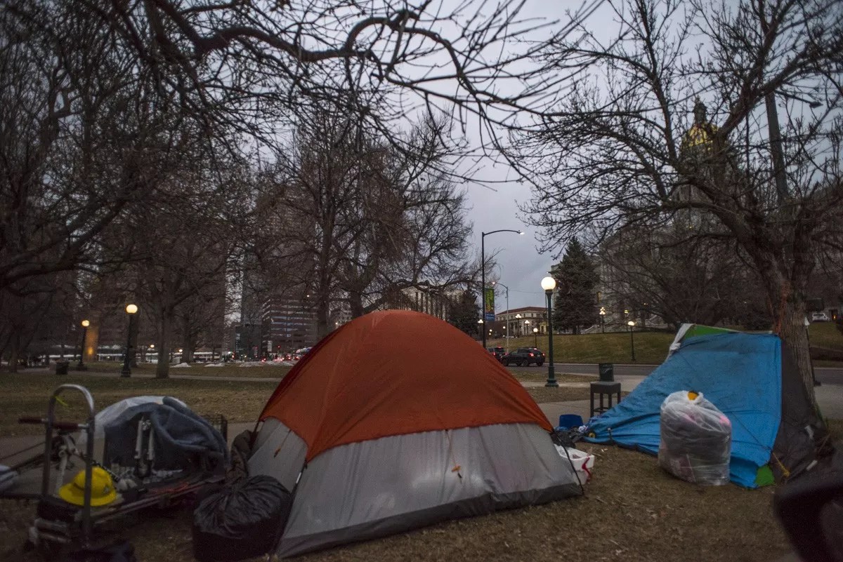 Man Dispersed From Capitol Encampment: “Everybody Thinks We’re Dirty Rat People”