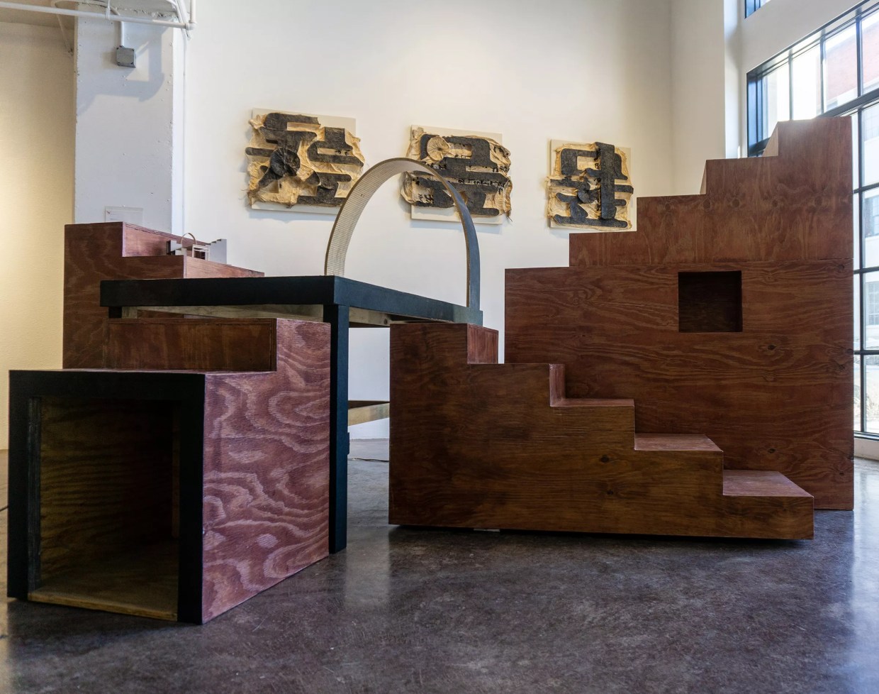 Michael Warren and Walker Fine Art Display Artistic Code Makers