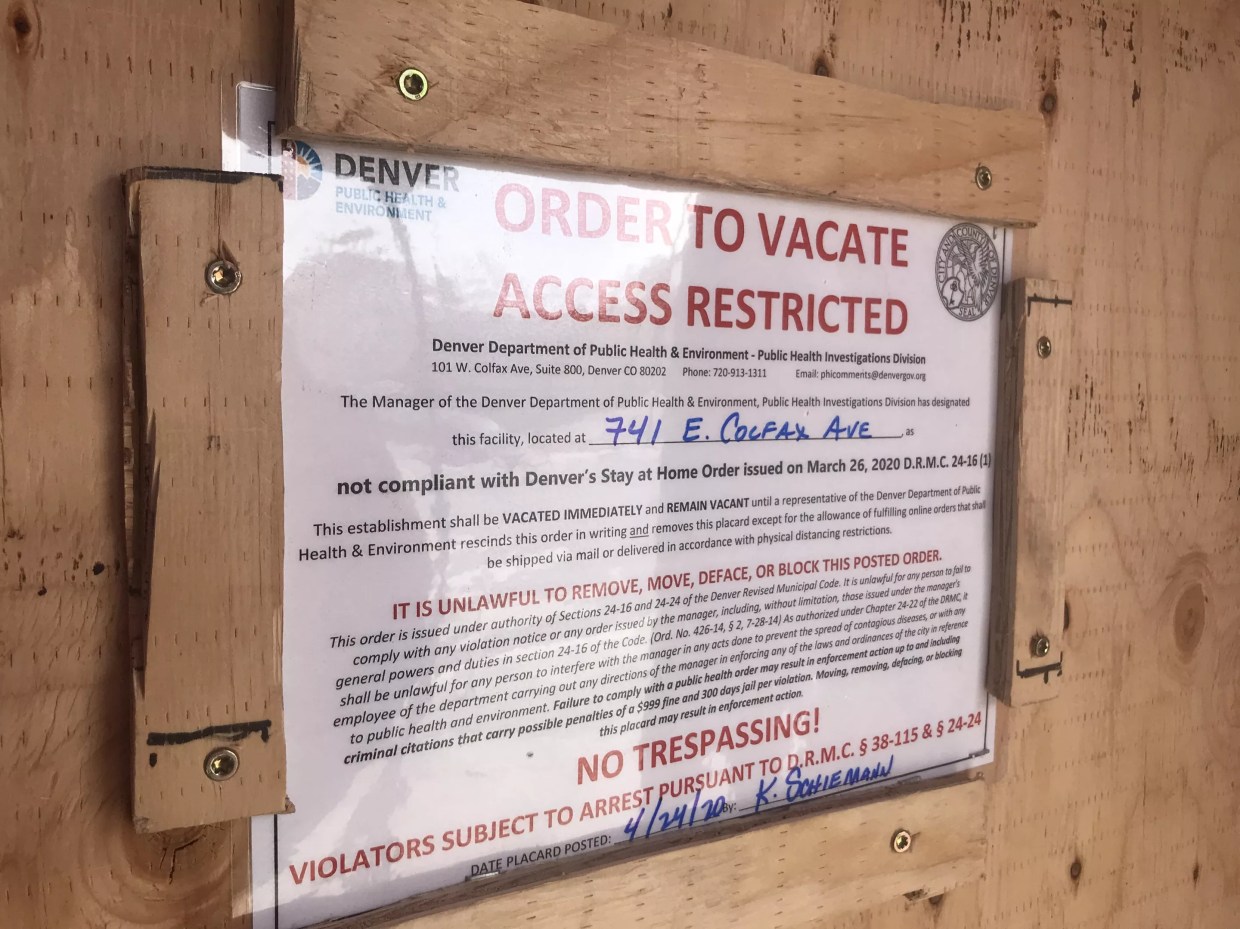 Sancho’s Broken Arrow Accused of Violating Stay-at-Home Order