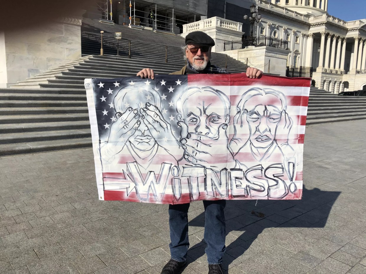 Boulder Artist Stephen Parlato Takes His Protest Art to D.C.