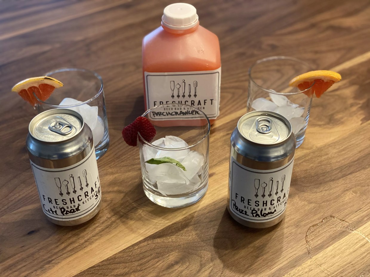 Freshcraft Delivers Canned and Bottled Cocktails for an Easy Happy Hour