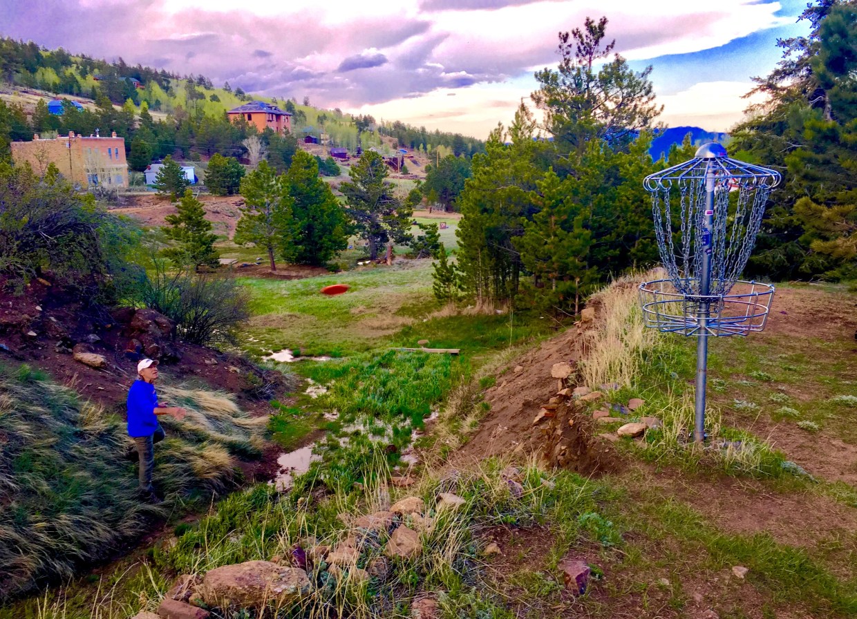 Up for a Spirited Game? Try Ghost Town Disc Golf