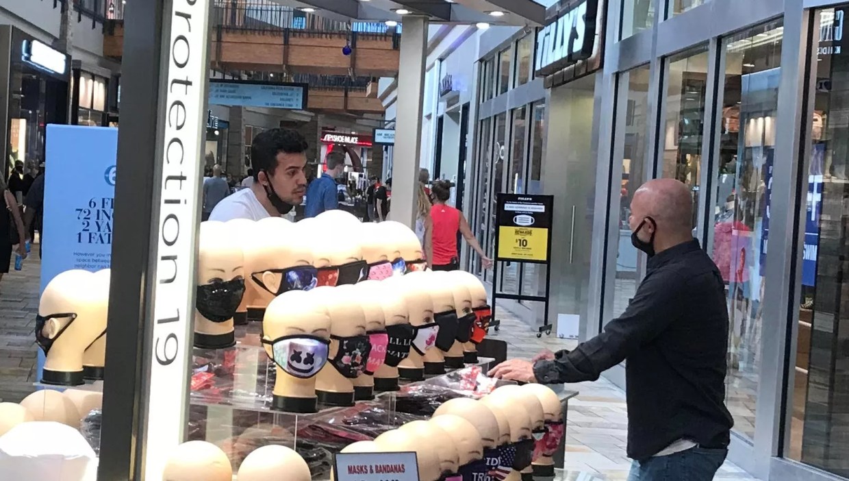 COVID-19: Masks Worn Incorrectly by One-to-Two of Ten in Metro Area