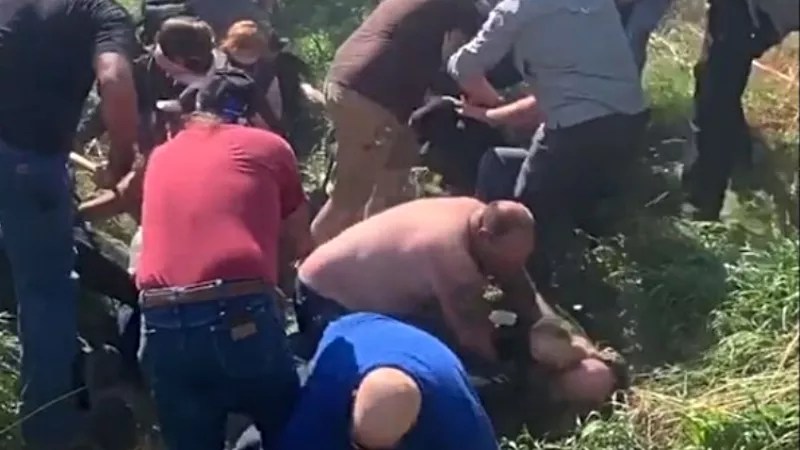 Video: FoCo Pro-Police Group Thuggery Blamed on “Both Sides”