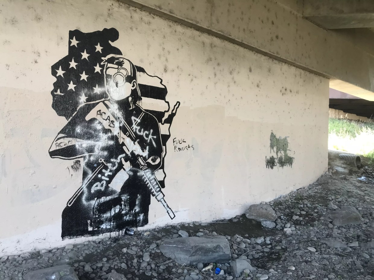 Street Art Honors Kyle Rittenhouse, Man Charged With Murdering Protesters