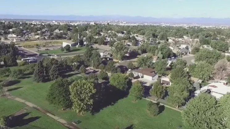 COVID-19 Cases by Denver Neighborhood Spike