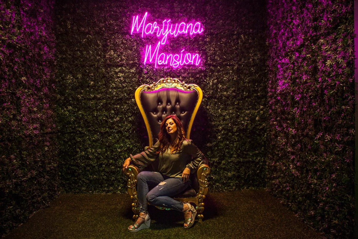 Ghosts, Historians and Cannabis Fans Are High on the Marijuana Mansion