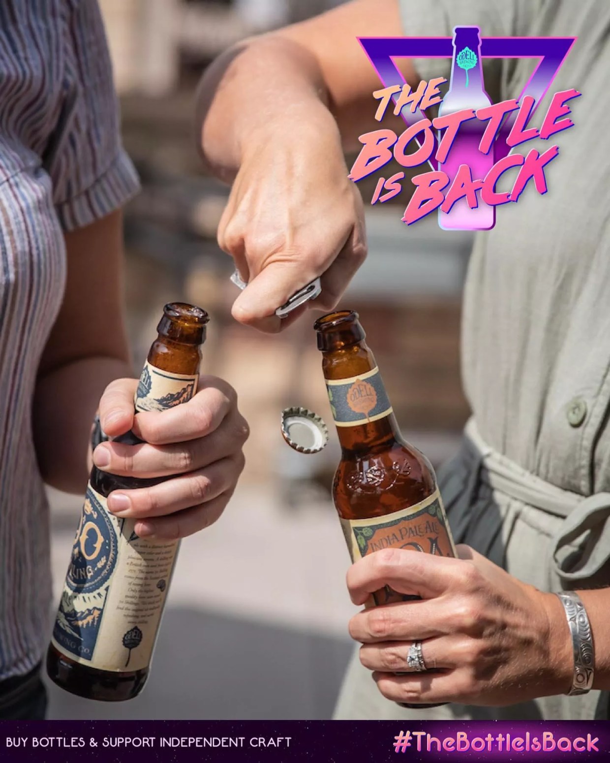 Odell and Left Hand Bring Back Bottles as Can Shortage Grows