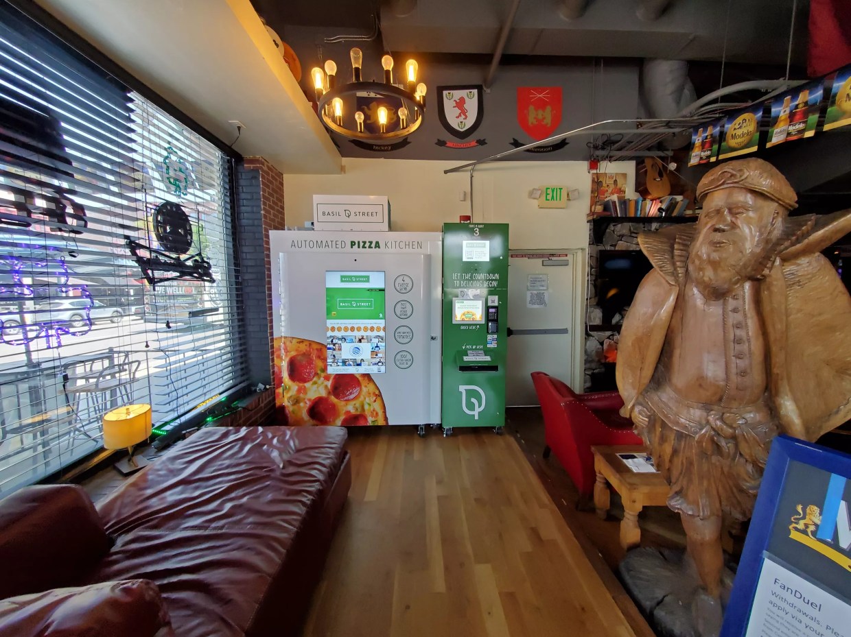 First Look: Pizza Vending Machine Debuts in Denver