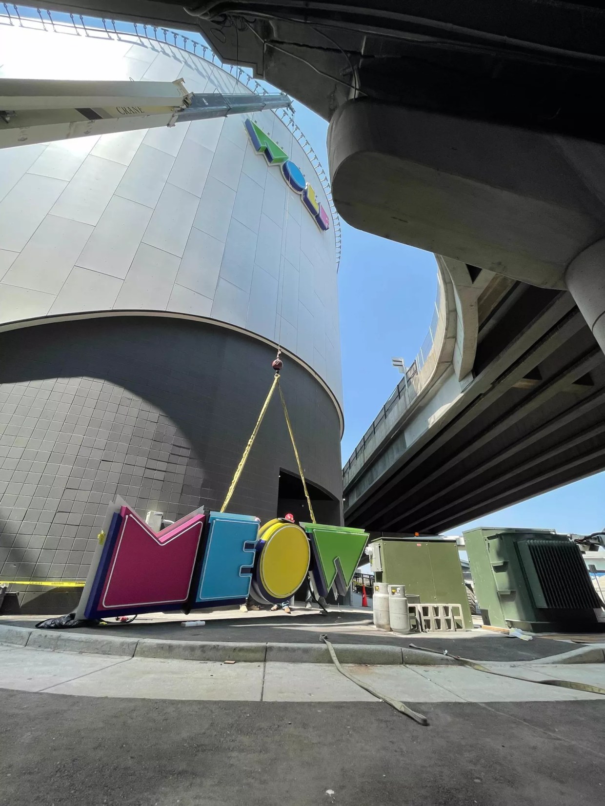 Lettering Now Up on Meow Wolf Denver: It’s a Sign!