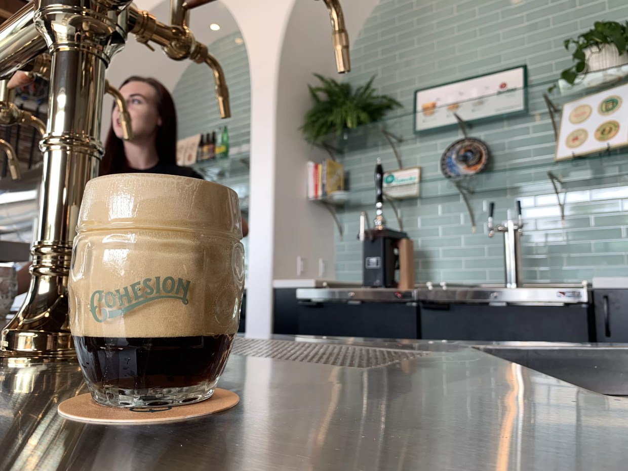 Cohesion Brewing Opens, Offering a Special Kind of Foam on the Range