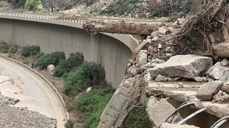 Drone Video Shows Why I-70 in Glenwood Canyon Is a Disaster