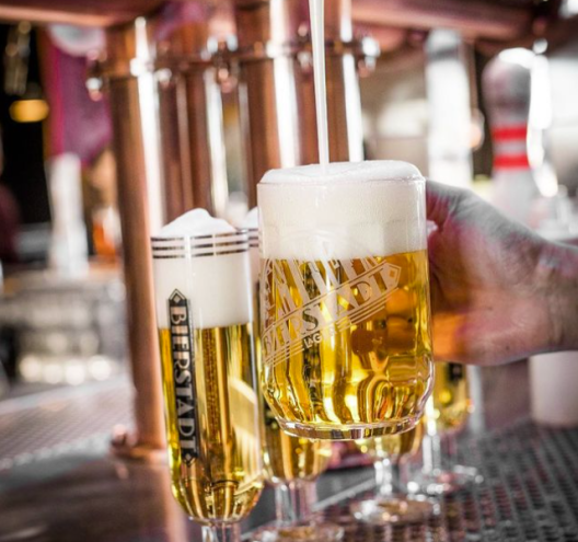 Pale German-style beers.