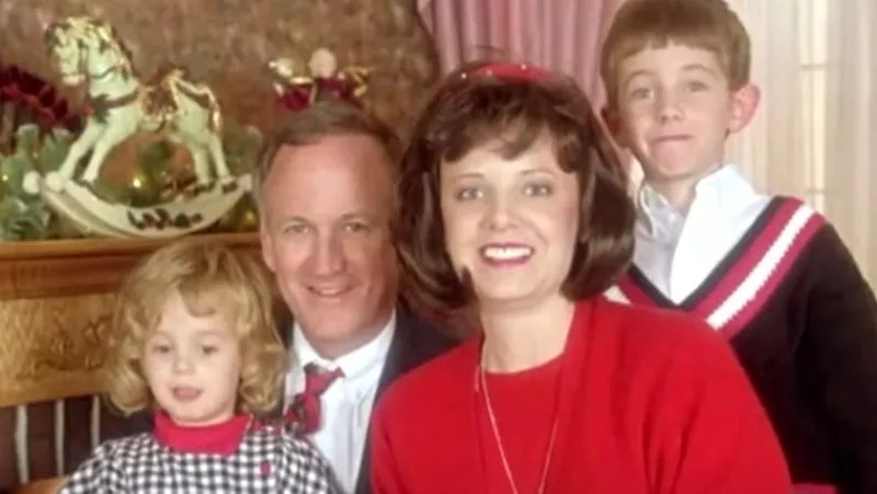 JonBenét, John, Patsy and Burke Ramsey in an early 1990s family photo.