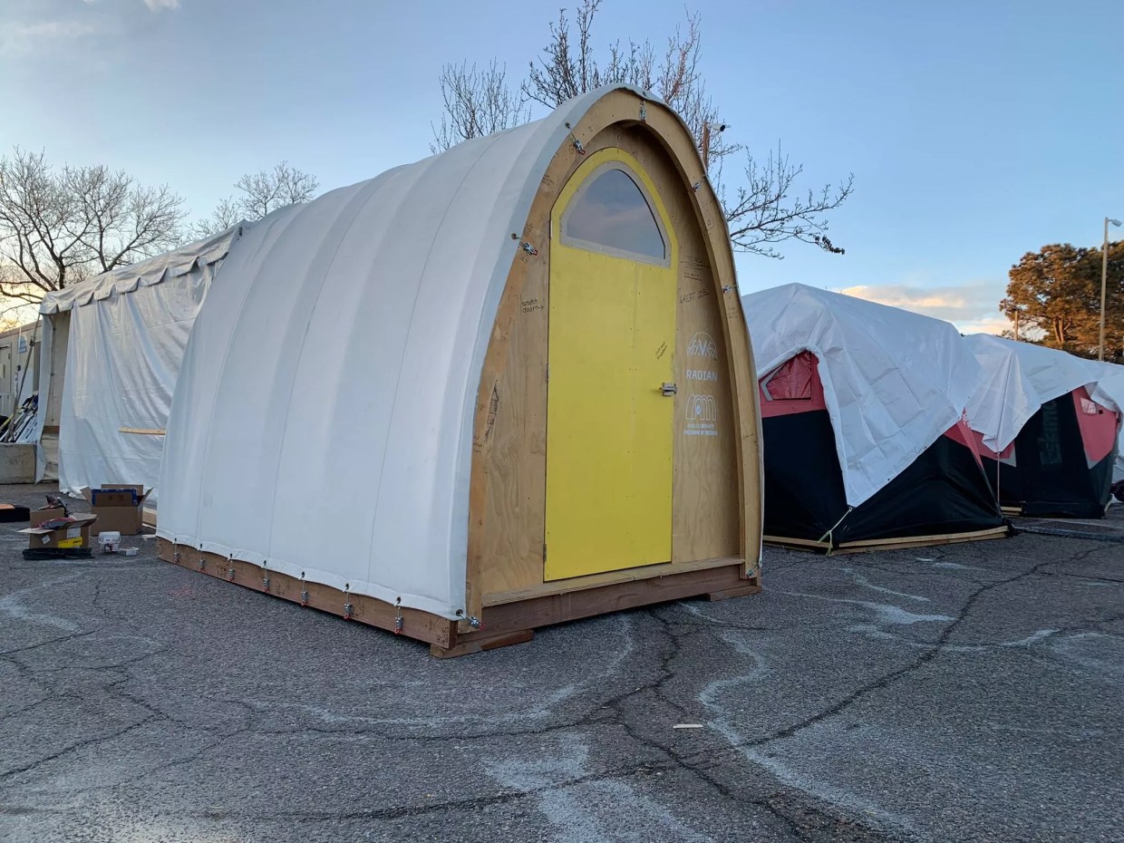 Reader: Give the People Living in Tents Slightly Sturdier Tents? Perfect