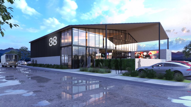 A rendering of Number Thirty Eight's new location in Littleton, Colorado, which won't have an outdoor stage.