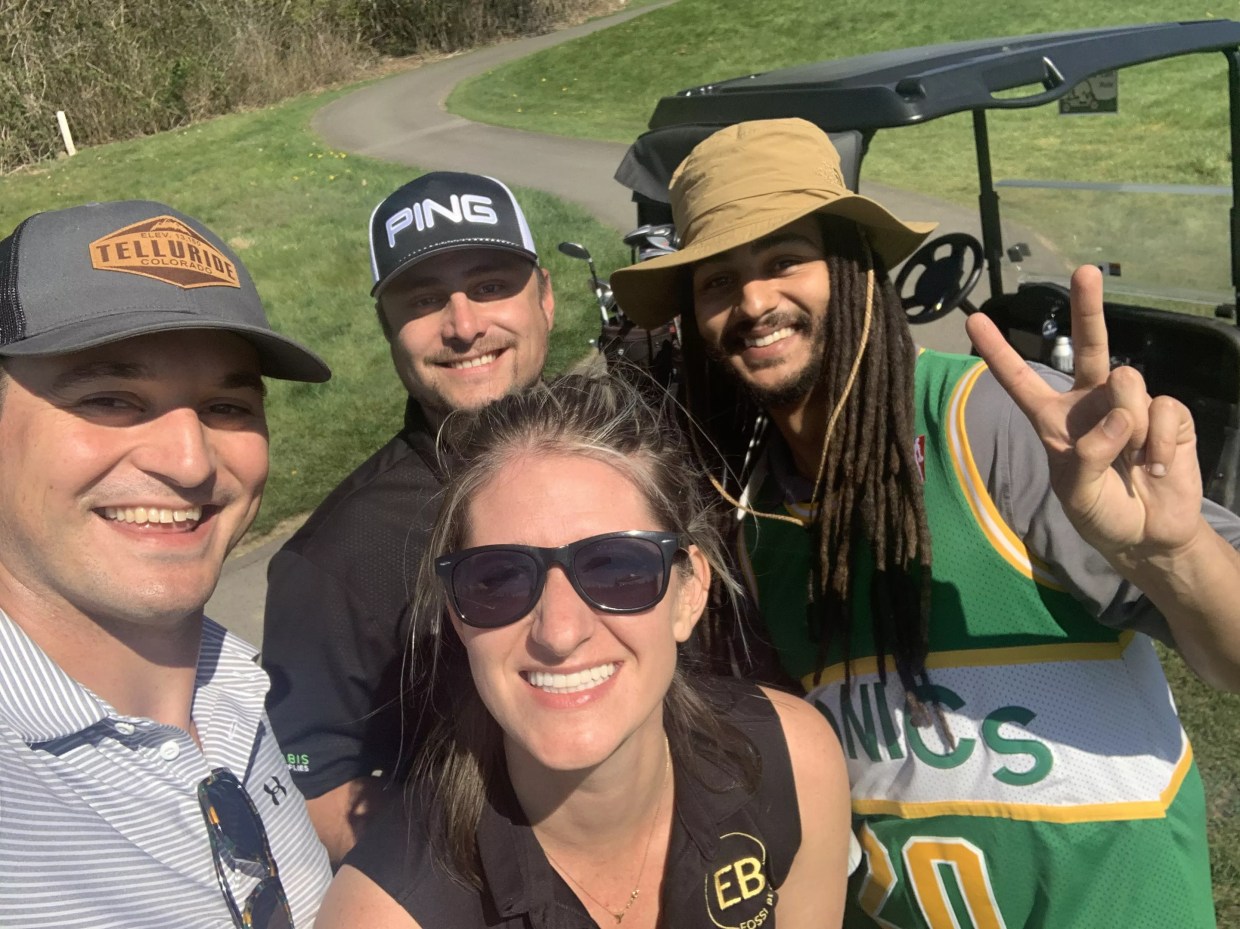 The Cannabis Golf League hosts monthly rounds of golf for members of the marijuana industry.