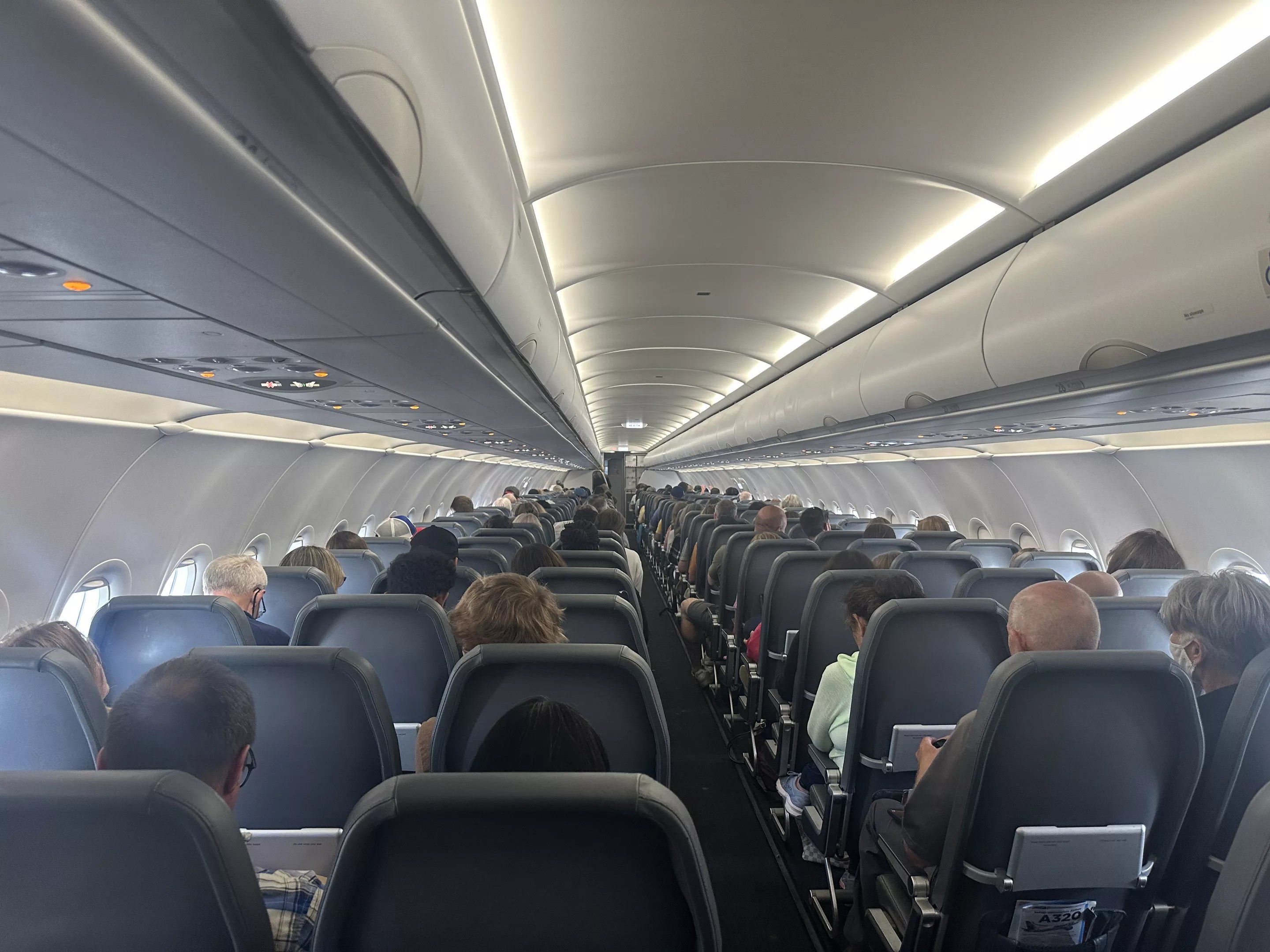 inside frontier plane